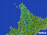 2019年11月07日の道北のアメダス(気温)