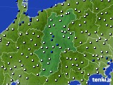 長野県のアメダス実況(風向・風速)(2019年11月07日)