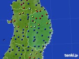 岩手県のアメダス実況(日照時間)(2019年11月09日)