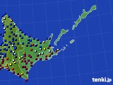 道東のアメダス実況(日照時間)(2019年11月10日)