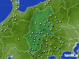 2019年11月11日の長野県のアメダス(降水量)