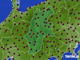長野県のアメダス実況(日照時間)(2019年11月15日)