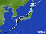 アメダス実況(降水量)(2019年11月18日)