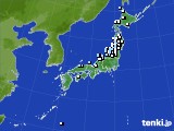 アメダス実況(降水量)(2019年11月19日)
