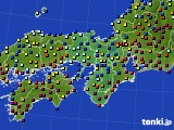 近畿地方のアメダス実況(日照時間)(2019年11月20日)