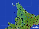 2019年11月20日の道北のアメダス(日照時間)