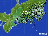 東海地方のアメダス実況(降水量)(2019年11月22日)