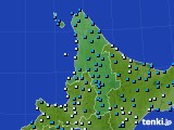 2019年11月22日の道北のアメダス(気温)