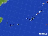 沖縄地方のアメダス実況(日照時間)(2019年11月25日)