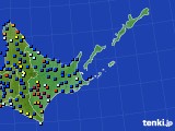 2019年11月25日の道東のアメダス(日照時間)