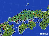 2019年11月26日の中国地方のアメダス(日照時間)
