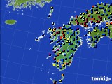 九州地方のアメダス実況(日照時間)(2019年11月26日)