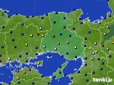 兵庫県のアメダス実況(日照時間)(2019年11月26日)