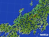2019年11月27日の北陸地方のアメダス(日照時間)