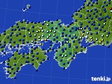 2019年11月27日の近畿地方のアメダス(日照時間)