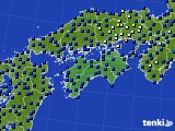 2019年11月27日の四国地方のアメダス(日照時間)