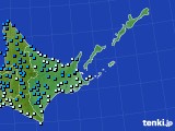 道東のアメダス実況(気温)(2019年11月27日)