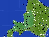 道央のアメダス実況(風向・風速)(2019年11月28日)