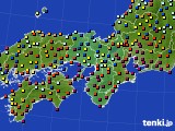 2019年11月29日の近畿地方のアメダス(日照時間)