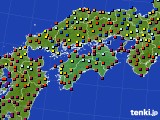 2019年11月29日の四国地方のアメダス(日照時間)