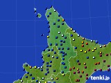 2019年11月29日の道北のアメダス(日照時間)