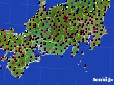 2019年11月30日の東海地方のアメダス(日照時間)