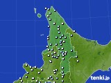 道北のアメダス実況(降水量)(2019年12月01日)