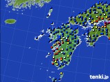 2019年12月01日の九州地方のアメダス(日照時間)