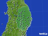 2019年12月02日の岩手県のアメダス(降水量)