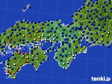 近畿地方のアメダス実況(日照時間)(2019年12月02日)