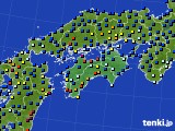 2019年12月02日の四国地方のアメダス(日照時間)