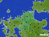 福岡県のアメダス実況(日照時間)(2019年12月02日)