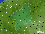 群馬県のアメダス実況(風向・風速)(2019年12月03日)