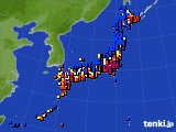 アメダス実況(日照時間)(2019年12月04日)