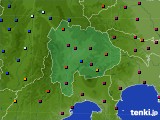 2019年12月04日の山梨県のアメダス(日照時間)