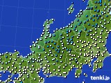 アメダス実況(気温)(2019年12月04日)