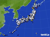 アメダス実況(風向・風速)(2019年12月04日)