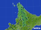 2019年12月05日の道北のアメダス(積雪深)