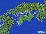 2019年12月05日の四国地方のアメダス(日照時間)