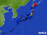 アメダス実況(日照時間)(2019年12月06日)