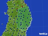 2019年12月07日の岩手県のアメダス(日照時間)