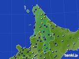 2019年12月08日の道北のアメダス(積雪深)