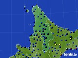 道北のアメダス実況(日照時間)(2019年12月08日)