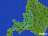 道央のアメダス実況(日照時間)(2019年12月08日)