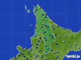 2019年12月09日の道北のアメダス(積雪深)