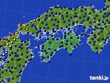 2019年12月11日の四国地方のアメダス(日照時間)