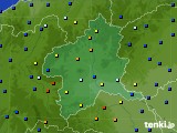 群馬県のアメダス実況(日照時間)(2019年12月11日)