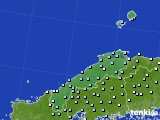 2019年12月17日の島根県のアメダス(降水量)