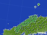 島根県のアメダス実況(降水量)(2019年12月17日)