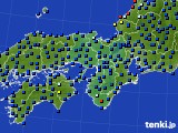 近畿地方のアメダス実況(日照時間)(2019年12月17日)